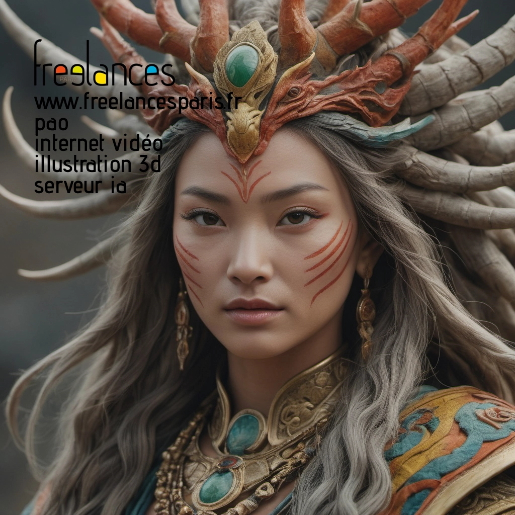 Pao mise en page internet vidéo illustration 3d serveur IA générative AI freelance paris studio de création magazines 8lgsuq70